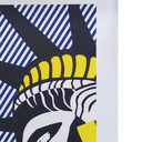 Vintage Roy Lichtenstein "I Love Liberty" Limited Edition Lithograph