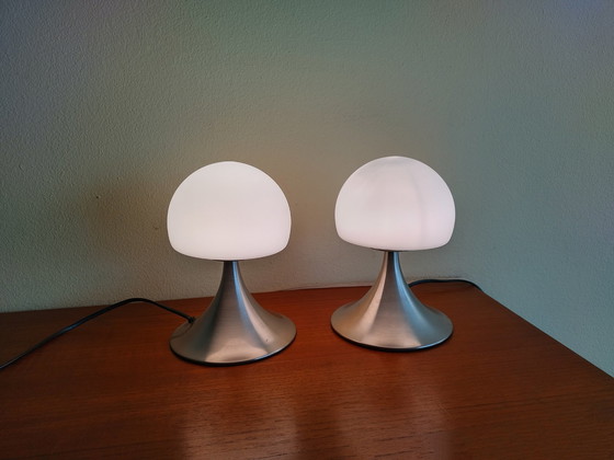 Image 1 of Set di luci tattili a forma di fungo retrò 