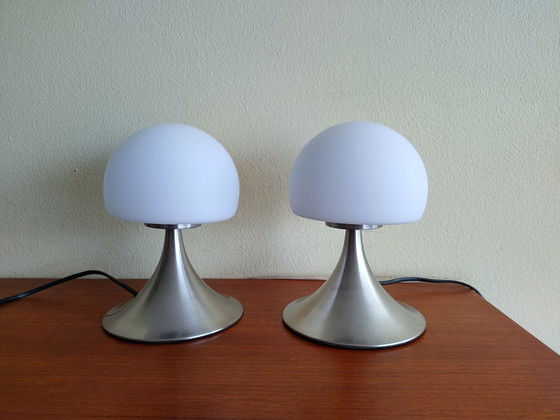 Image 1 of Set di luci tattili a forma di fungo retrò 