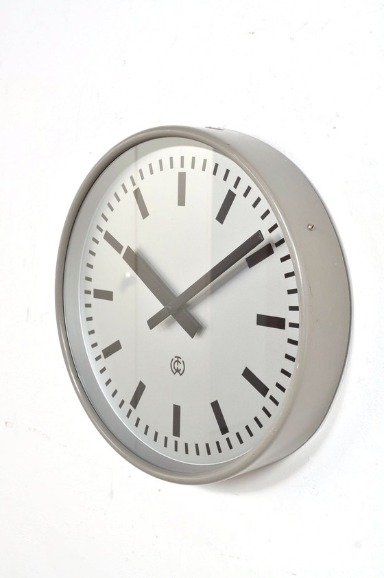 Image 1 of Vintage Wall Clock Ctw, 1960