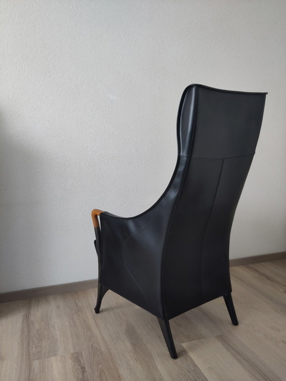 Image 1 of Giorgetti progetti wing chair