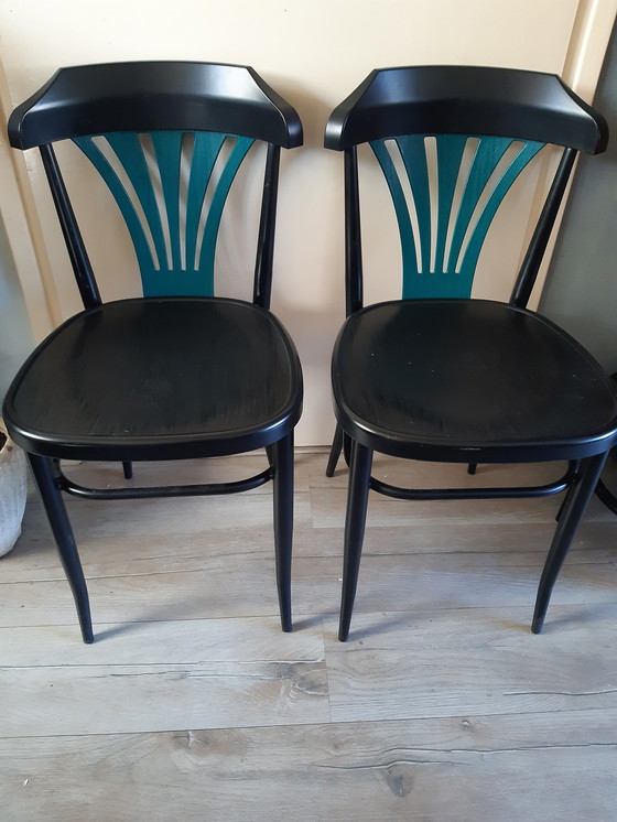 Image 1 of 2x Italstuhl dining chair