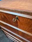 Vintage teak Danish chest of drawers 1960
