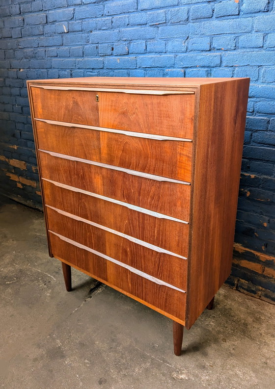 Image 1 of Cassettiera danese vintage in teak, 1960