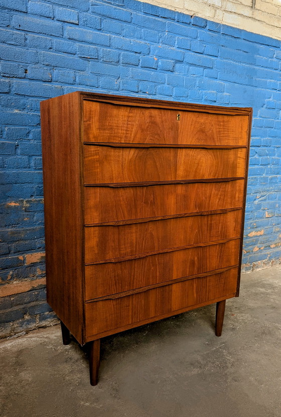 Image 1 of Cassettiera danese vintage in teak, 1960