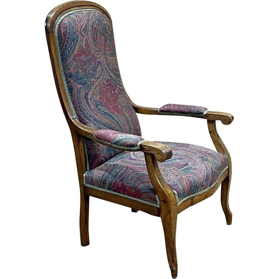 Image 1 of Poltrona Voltaire vintage in noce, 1930