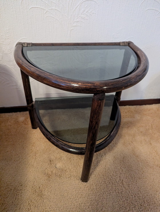 Image 1 of Rattan Side Table