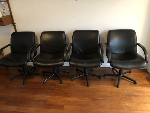 6x fauteuils de direction Artifort