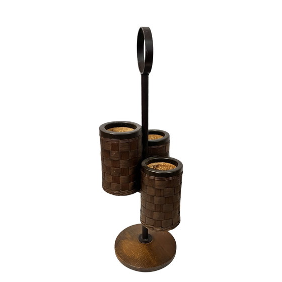 Image 1 of Modernist Wine Rack, Flower Stand, Bottle Rack, Denmark 1970S.
