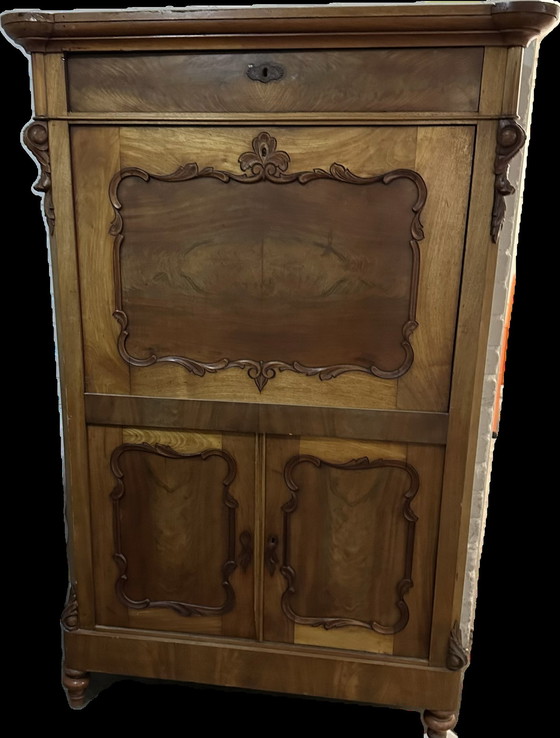 Image 1 of Antique Abbatant Secretary