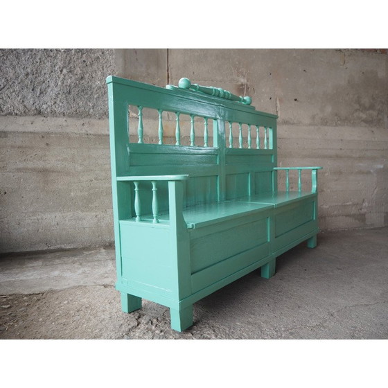 Image 1 of Vintage wooden bench, 1920s