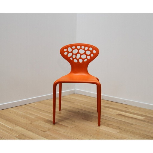 Vintage plastic garden chair by Ross Lovegrove for Moroso