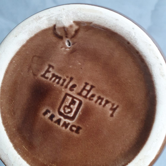 Image 1 of 4 Snail Pans From Emile Henry Vintage 1970s