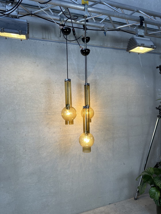 Image 1 of 3x Staff Leuchten vintage pendant lights