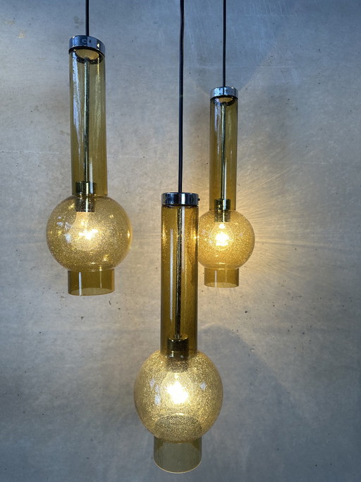 3 lampade a sospensione vintage Staff Leuchten