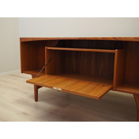 Image 1 of Vintage teak desk by Vald Mortensen for Odense, 1960s