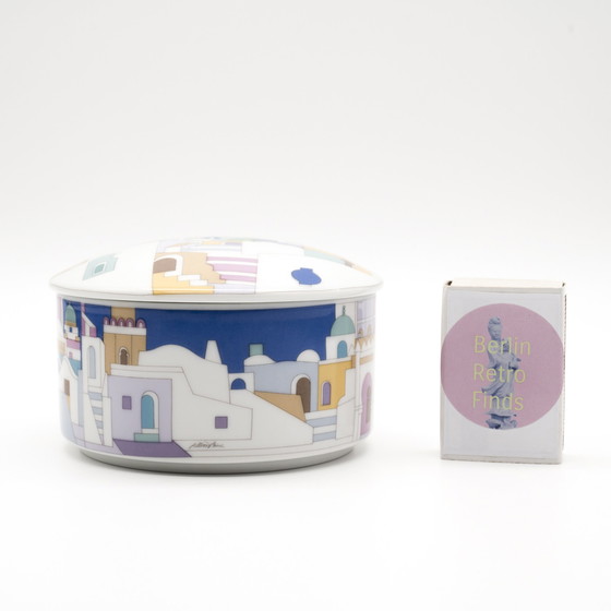 Image 1 of Rosenthal Porcelain Collector's Lid-Box Nr.8 A Day In Morocco Sammlerdose Reisen