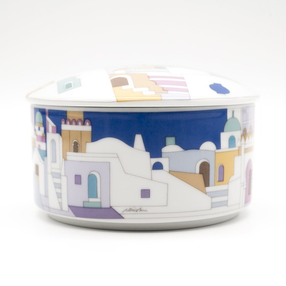 Image 1 of Rosenthal Porcelain Collector'S Lid-Box Nr.8 A Day In Morocco Sammlerdose Reisen