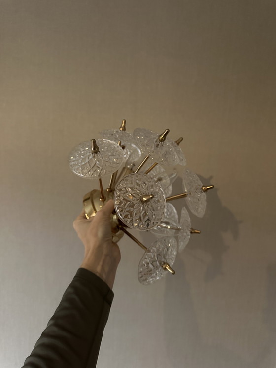 Image 1 of Val Saint Lambert Sputnik Wall Lamp