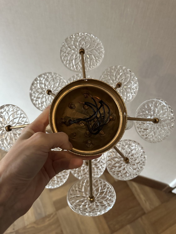 Image 1 of Val Saint Lambert Sputnik Wall Lamp