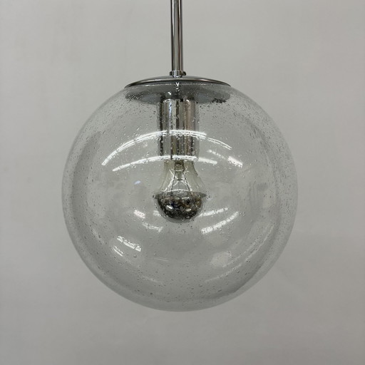 Glashütte Limburg hanging lamp , 1970’s