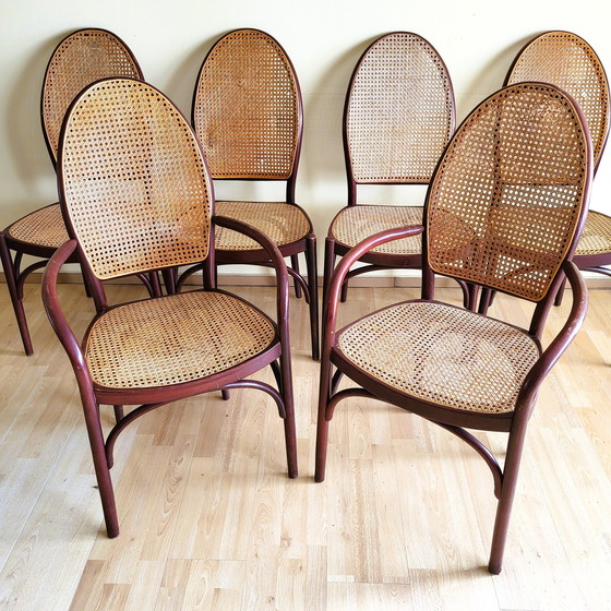Image 1 of 6 Thonet 82 chairs