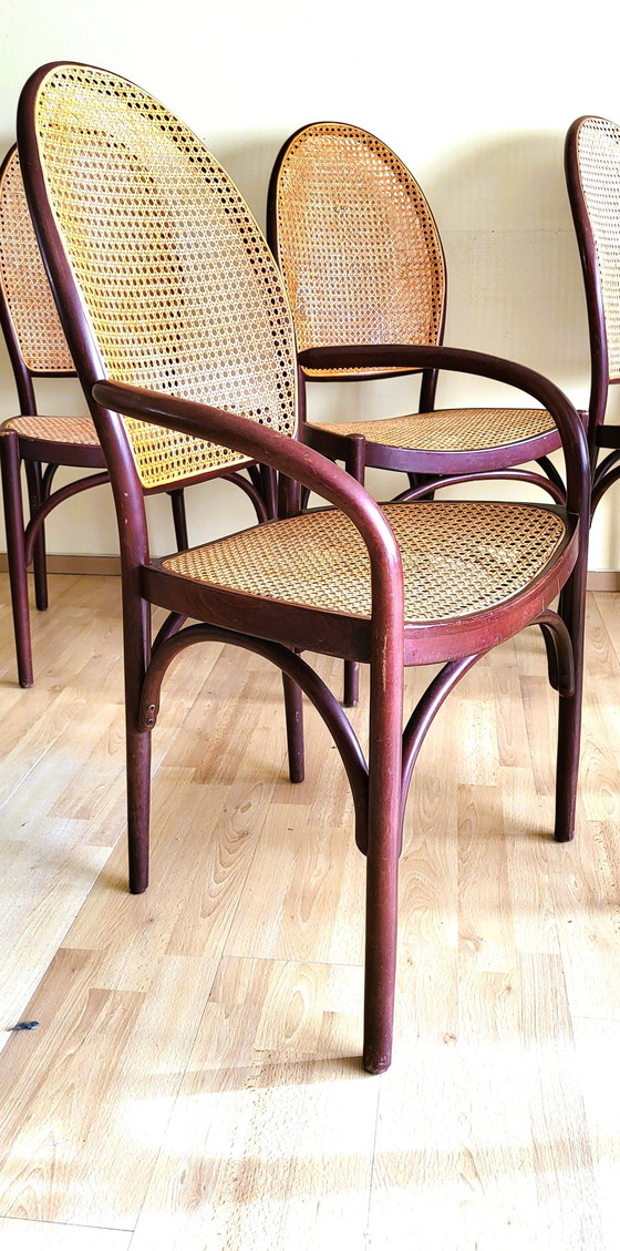 Image 1 of 6 Thonet 82 chairs