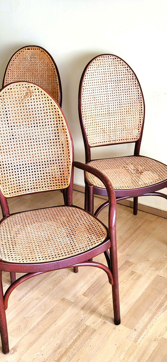Image 1 of 6 Thonet 82 chairs