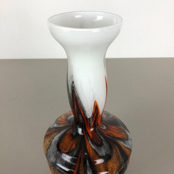 Image 1 of Vintage Opaline Florence Vase by Carlo Moretti Italy 1970s