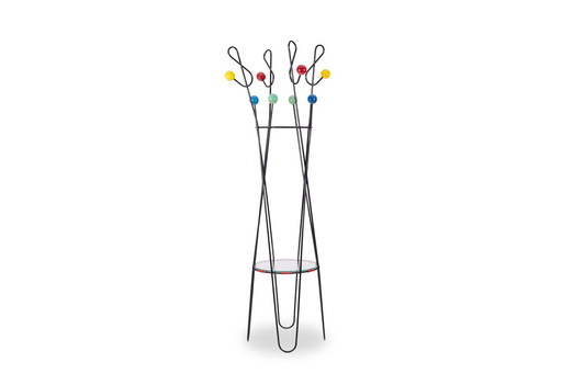 Roger Feraud. Clef de sol" coat rack. 1950s/60s