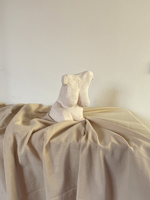 Vintage Statue Torso Woman