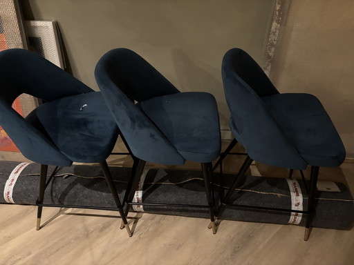 3X Eichholtz Barstools