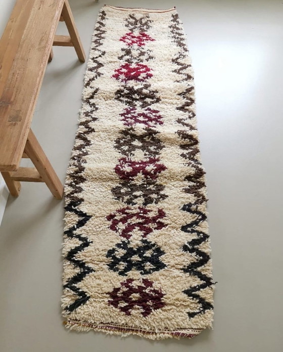 Image 1 of Runner Rug Azilal 204X62Cm Carpet Wool