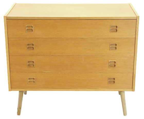 Image 1 of Cassettiera bionda design danese 'Manhagen' vintage