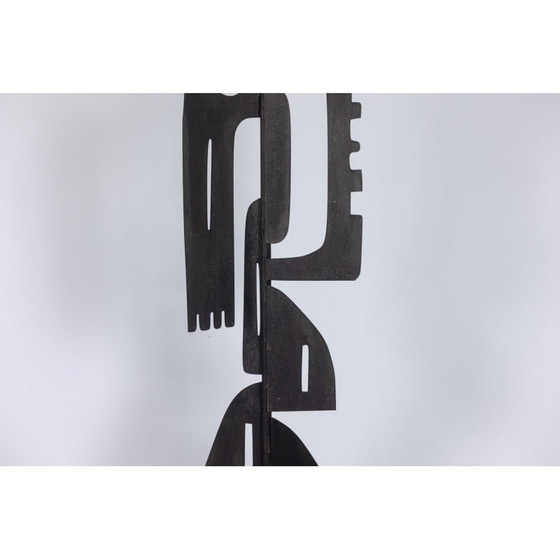 Image 1 of Vintage metal sculpture by Léo Pacha