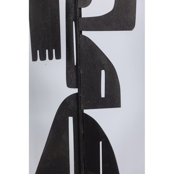 Image 1 of Vintage metal sculpture by Léo Pacha