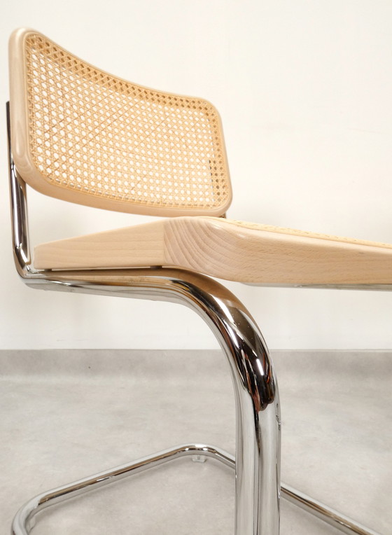 Image 1 of  Set of 4 S32 Thonet chairs by Marcel Breuer