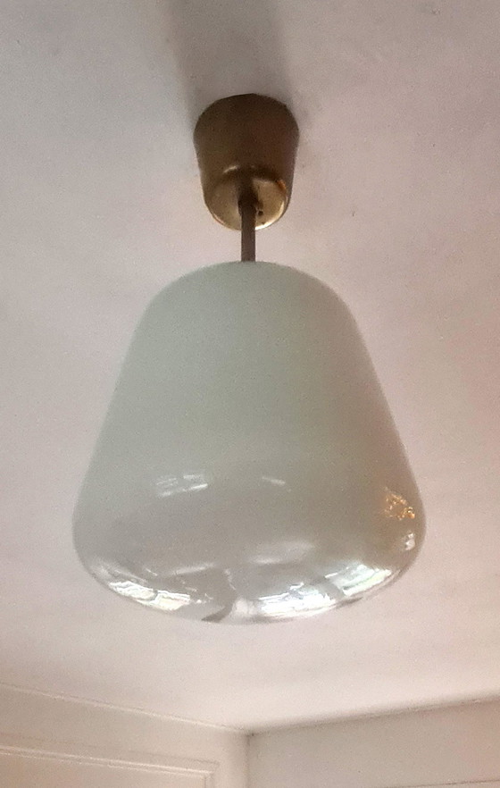 Image 1 of Antique Pendant Lamp - 1930s - Artdeco - Ø20Cm - Germany