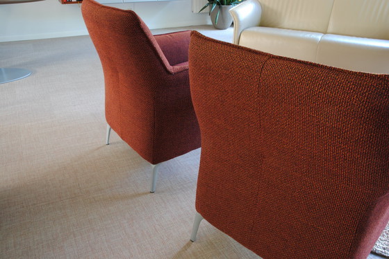 Image 1 of 2x Leolux Mayuro armchair