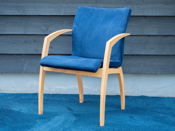 Image 1 of 3x Leolux Camarilla Chair Blue