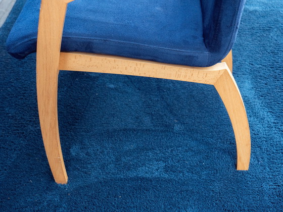 Image 1 of 3x Leolux Camarilla Chair Blue