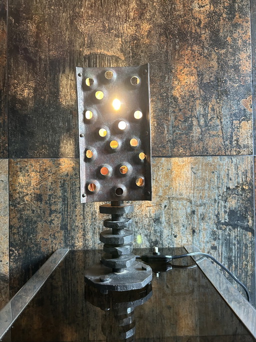 Brutalist Table Lamp