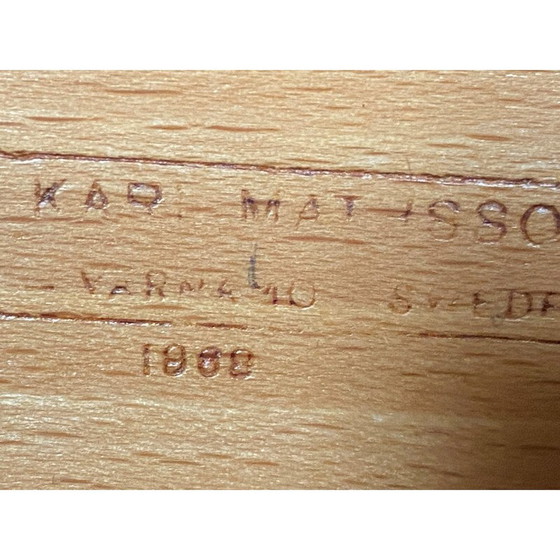 Image 1 of Vintage beige daybed by Bruno Mathsson for Firma Karl Mathsson, Germany 1957