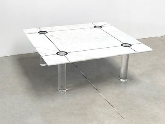 Image 1 of Romeo Rega style marble coffee table