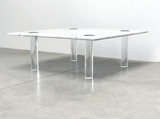 Image 1 of Romeo Rega style marble coffee table