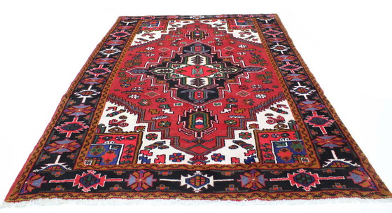 Image 1 of Original hand-knotted Persian carpet Heriz/Heris 308 X 210 Cm Top condition