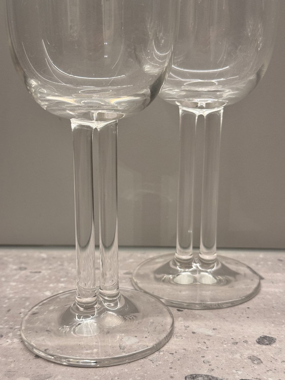 Image 1 of 2 Rosenthal X Mario Bellini Water Glasses - Cupola Design From Crystal