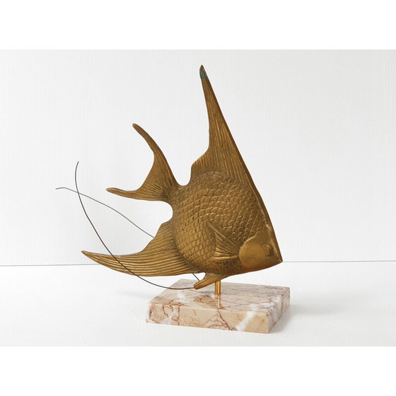 Image 1 of Vintage bronze fish, 1950