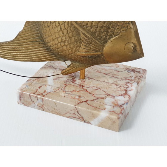 Image 1 of Vintage bronze fish, 1950