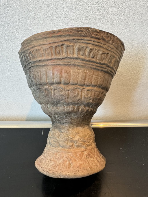 Coupe à boire poterie Asie